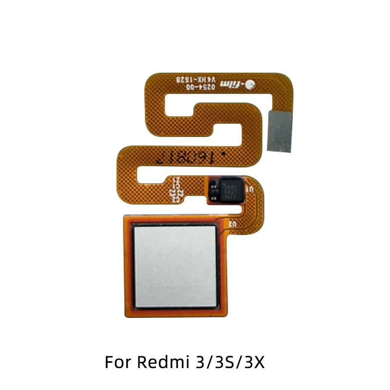 Сенсор отпечатков пальцев гибкий кабель для Xiaomi Redmi 3 3S 3X4 4X6 6A 7 Pro Finger ID Touch шлейф Замена