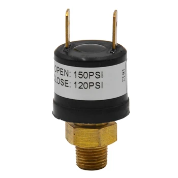 

12V 120-150 PSI Air Pressure Switch Rated for Trumpet Train Horn Compressor
