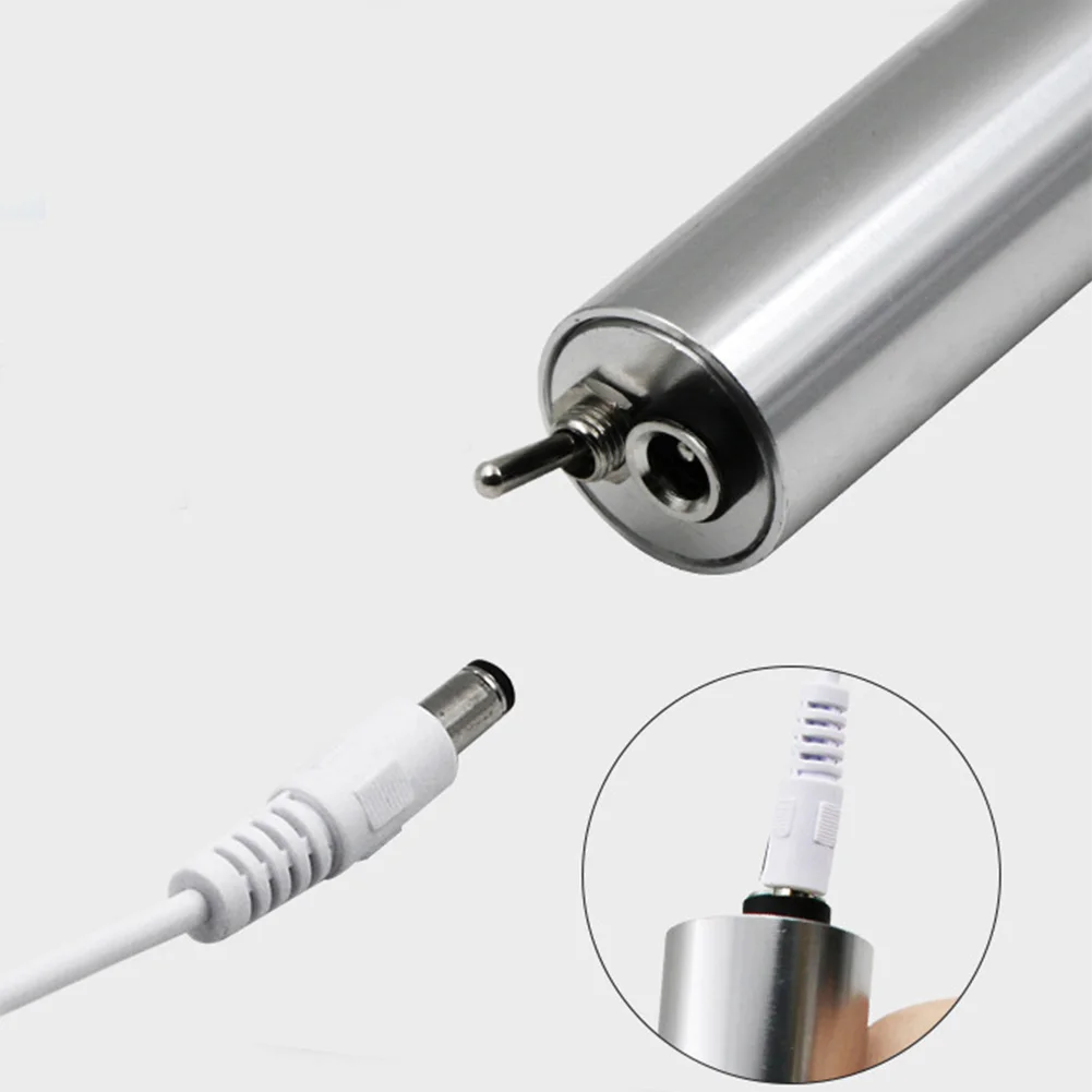 Portable Grinding Mini Carving Aluminum Alloy Polish DIY Electric Engraving Accessories Chisel Pen Set Miniature Tool Drilling