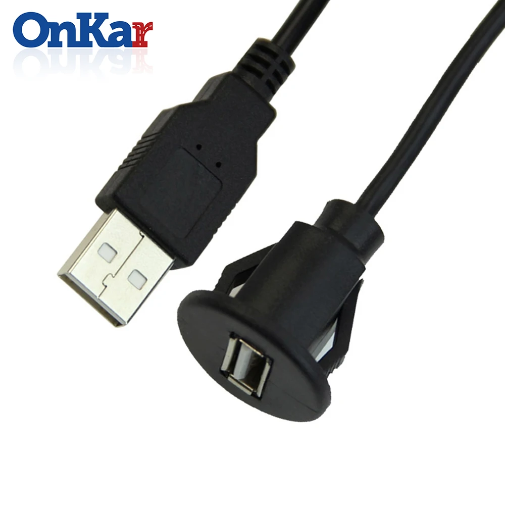 Автомобильные аксессуары ONKAR удлинитель с USB 2 0 штырь гнездо двумя