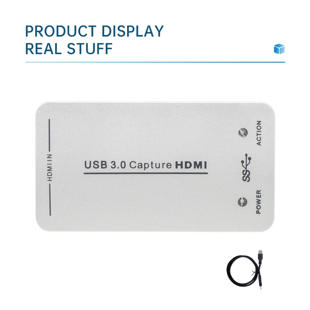 Hot-Sale Easy VIDEO CAPTURE Box UC3200HS FPGA Grabber Dongle Game Live Stream Br