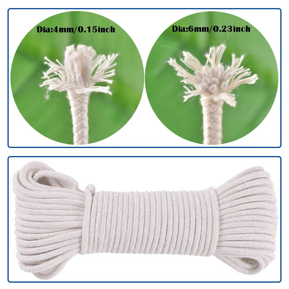 4/6mm Self Watering Cotton Wick Cord Potted Plant Planting Planter Pot Automatic Slow Release Garden Drip Irrigation System