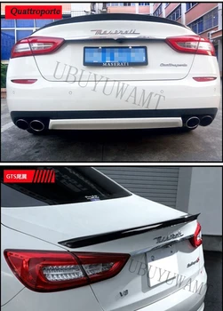 

For Maserati Ghibli Quattroporte Gran Turismo GT GTS Carbon Fiber Exterior Rear Spoiler Tail Trunk Boot Wing Decoration