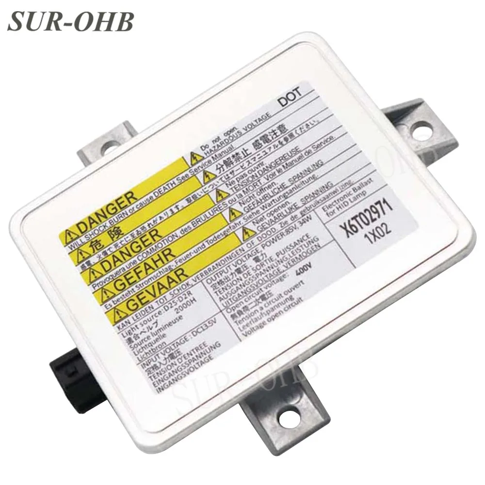 Modulo di controllo HID Xenon per lampadine X6T02971 X6T02981 W3T10471 W3T12472 W3T11371 W3T14371 D2S D2R