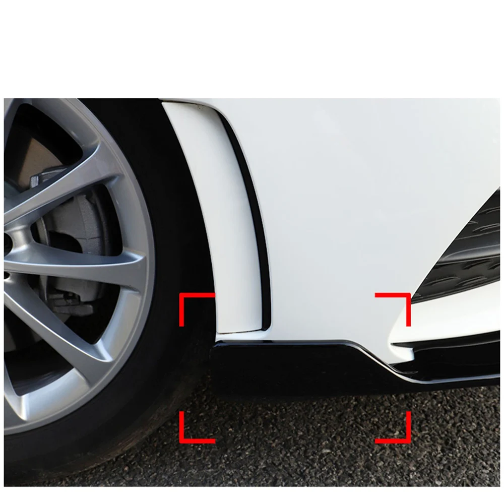 На передний бампер для автомобильного стайлинга губы тела протектор спойлер разветвители наборы для Mercedes-Benz A200L a180l a220l 19-20 передний бампер губы