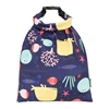 Cute Design Waterproof Washable PUL Storage Large Capacity Cloth Diaper Bag 27*39cm with Socket Pod For Gym Swim Travel Pet 6