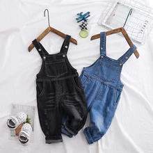 Рост 80-100 см, новинка года, весенний джинсовый комбинезон для мальчиков 1 предмет, Детский комбинезон для мальчиков на весну-осень, комбинезон для маленьких девочек детские джинсы