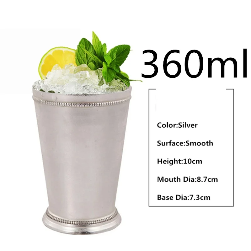 360ml 1 штука, 550 мл, идеальная забивающаяся кружка для мула в Москву, барабан-Пивная чашка с медным покрытием, кофейная чашка из нержавеющей стали-чашка с медным покрытием - Цвет: 360ml