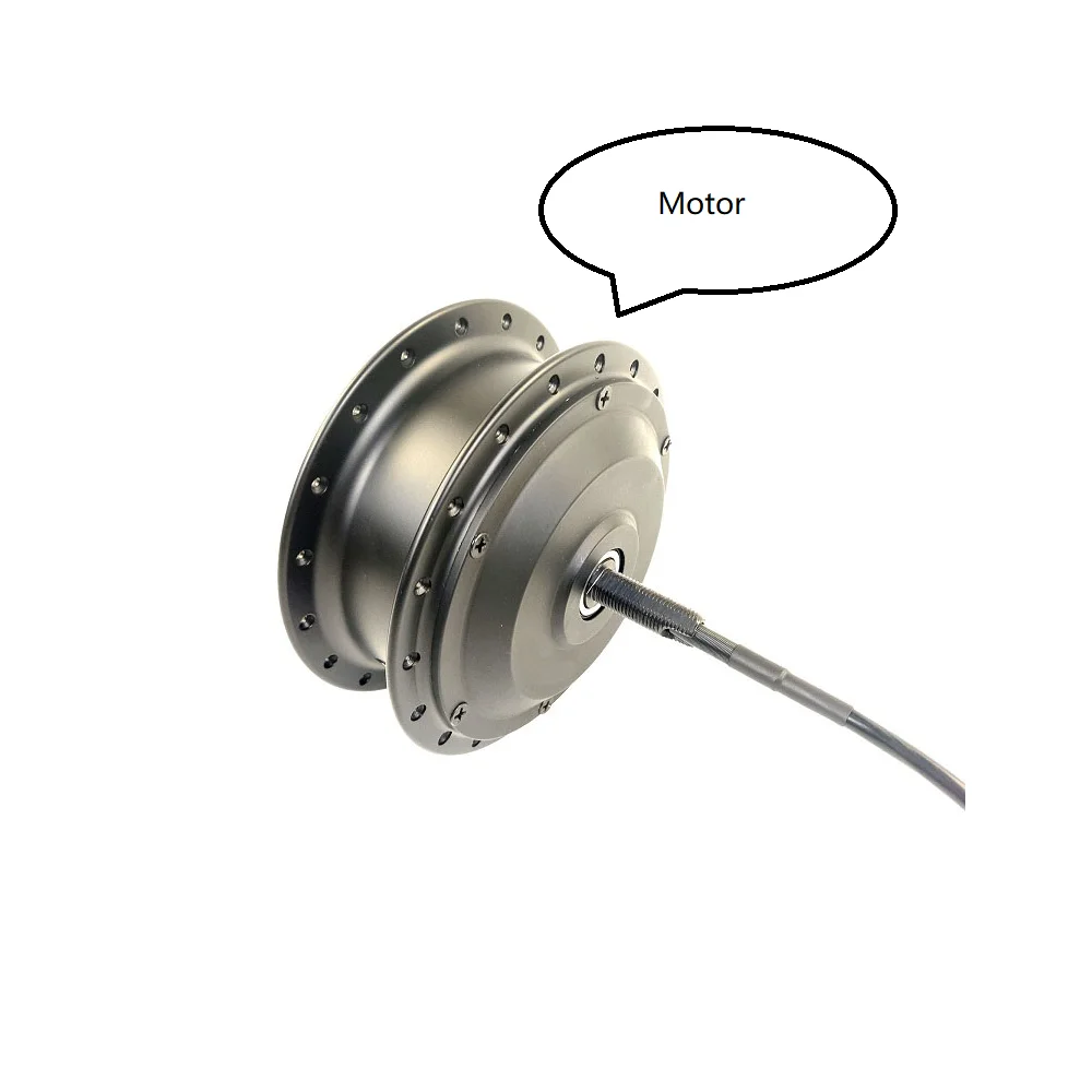 Schuck e-велосипед комплект с дисплеем KTLCD6 переднее колесо мотор 48V350W комплект для переоборудования электрического велосипеда концентратор бесщеточный контроллер