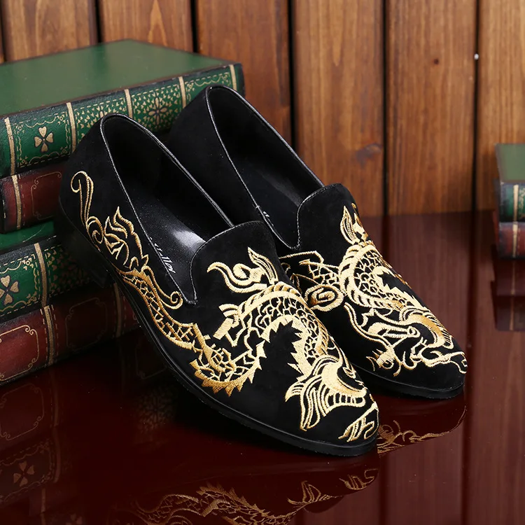 

Shoes Male Genuine Leather Pointed Metal Toe Casual British Style Tenis Loafers Full Grain Leather Cow Leather Slip-on