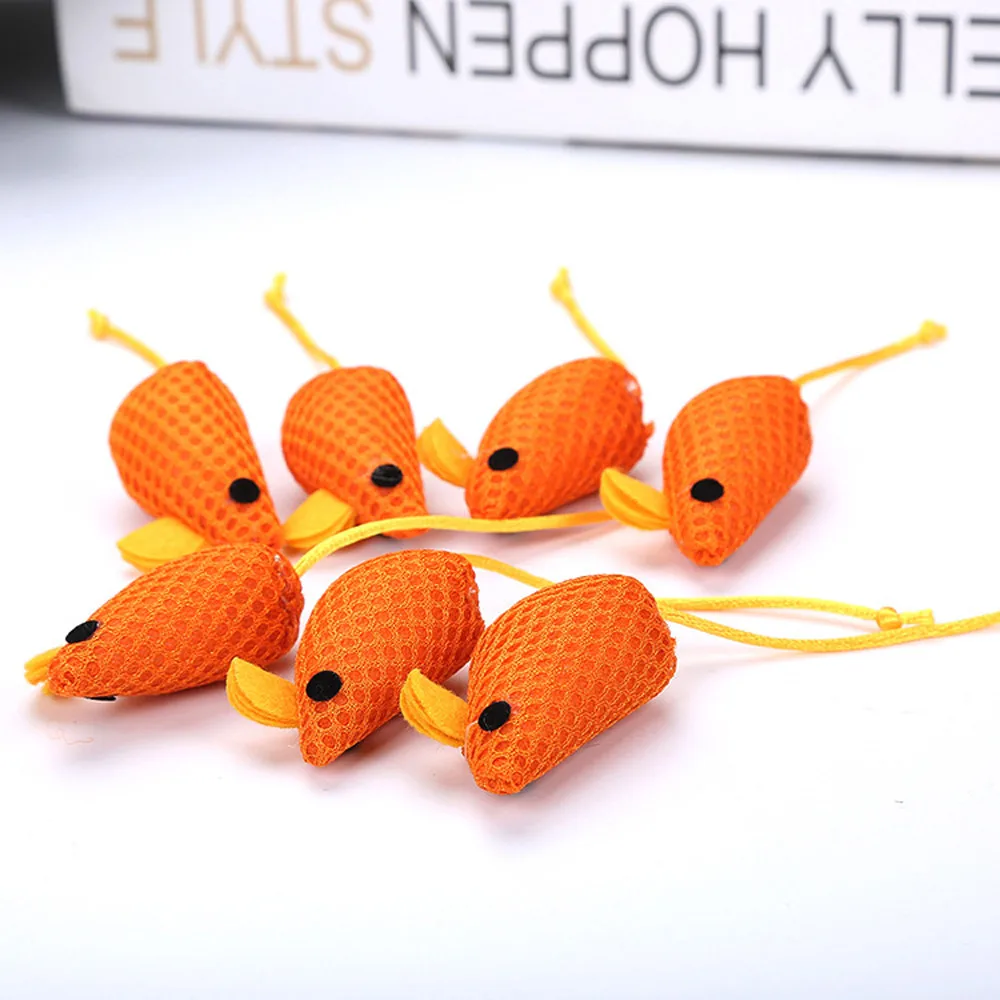 Игрушка для кошек, мышь в форме сетки, молярная игрушка с колокольчиками, котенок, кошка, игрушка для обучения, 11,15