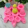 DIY Flower Silicone Mold,Sugarcraft Cake Decorating Tools,Fondant Chocolate Molds Cake Border Mould ► Photo 1/5