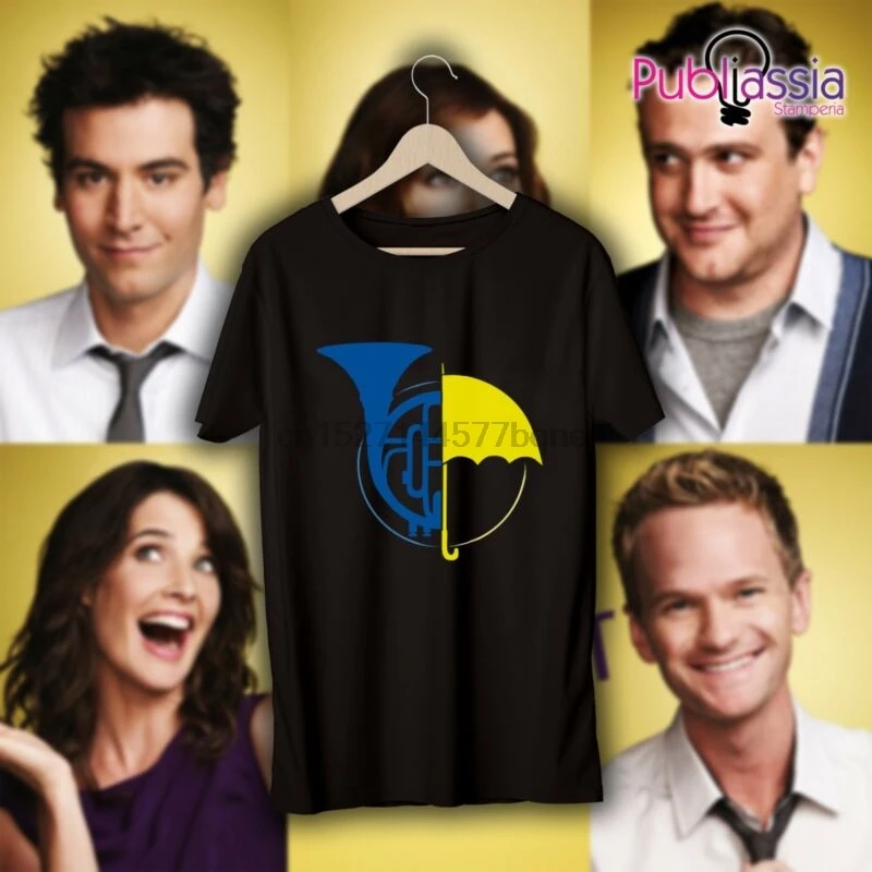 Как я встретил вашу маму футболка HIMYM maglietta 52 Ted Marshall Робин Барни Лилия | Мужская