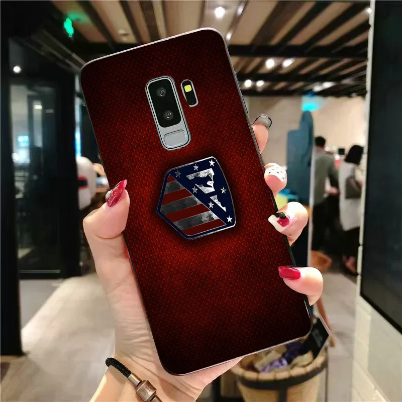 Чехол для телефона Correa чехол для samsung Galaxy S10 S7 Edge DIY прозрачный мягкий TPU Атлетико Мадрид FC для S9 A7 A8 J7 Prime Note10 - Цвет: A2070