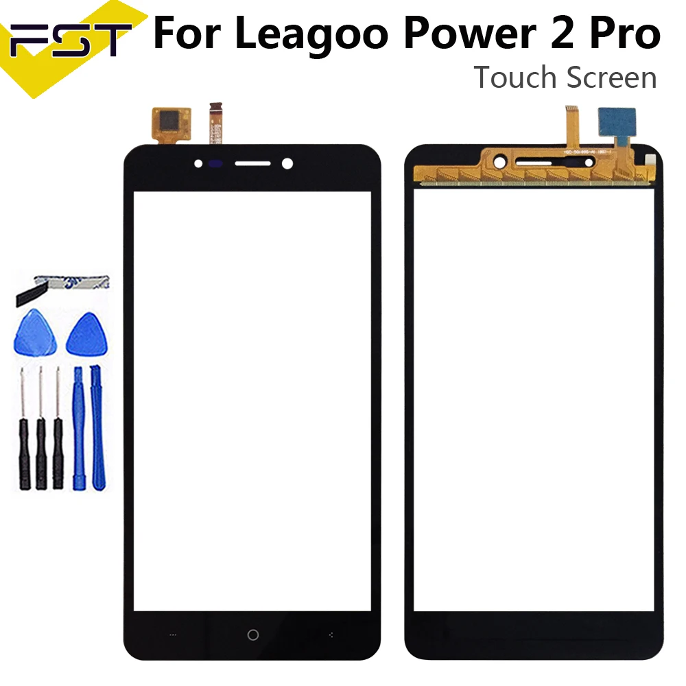  5.2''Touch Glass Panel For Leagoo Power 2 Pro Touch Screen Digitizer Sensor Front Outer Glass Lens 