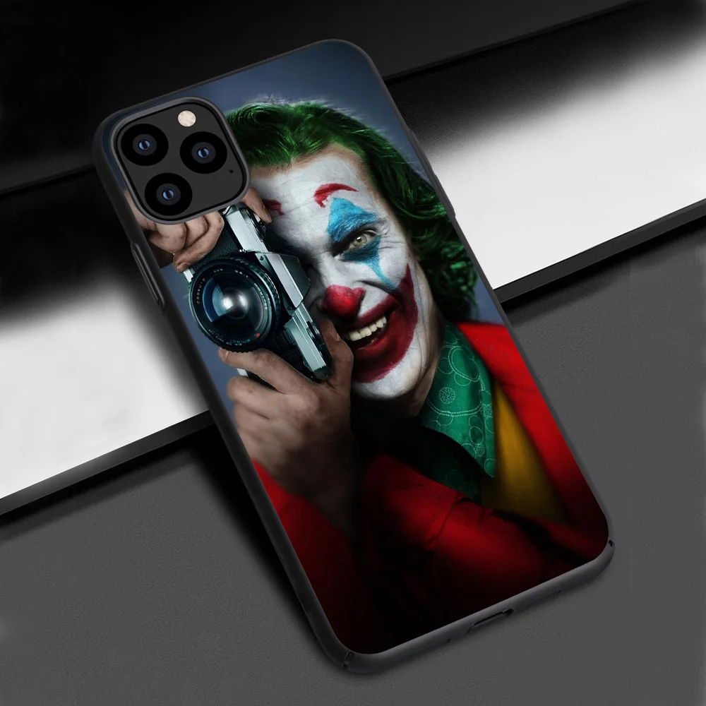 Забавный чехол для телефона joker для Apple iPhone 11 pro Xs Max чехол 5 5S Se 6 6S 7 8 Plus X XS XR черный мягкий резиновый ТПУ чехол для телефона 11 Pro