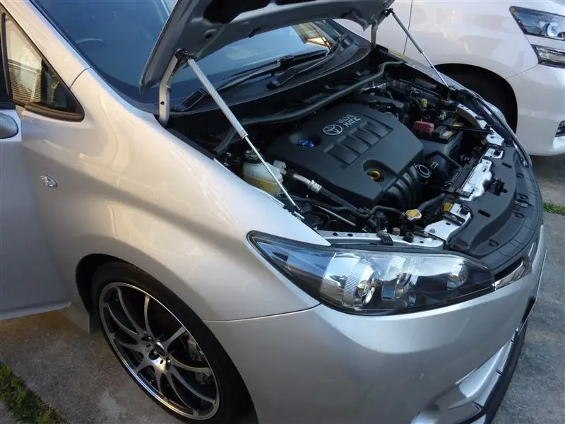Газовые стойки капота для Toyota Wish AE20 2009-2017 амортизатор пружины из углеродного