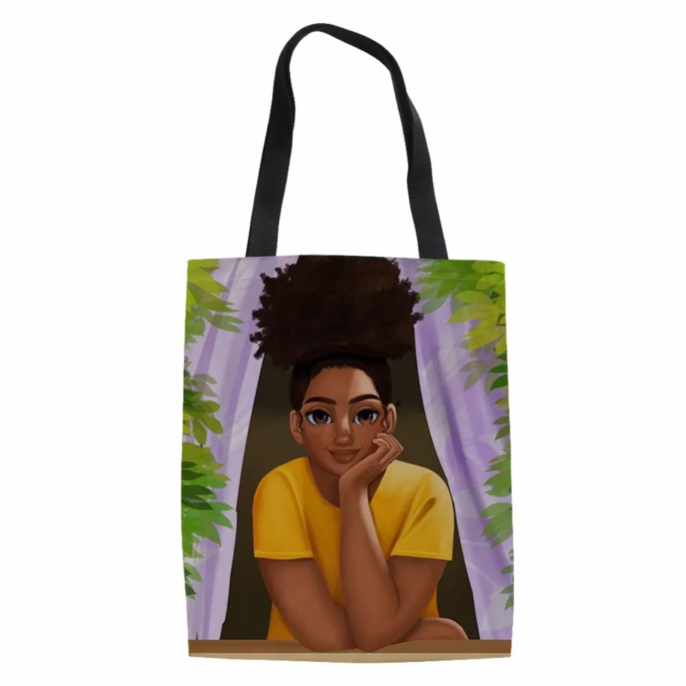 FORUDESIGNS/Сумки С Короткими Ручками черные женские художественные африканские сумки на плечо для девочек женские хозяйственные сумки для женщин многоразовые сумки для покупок
