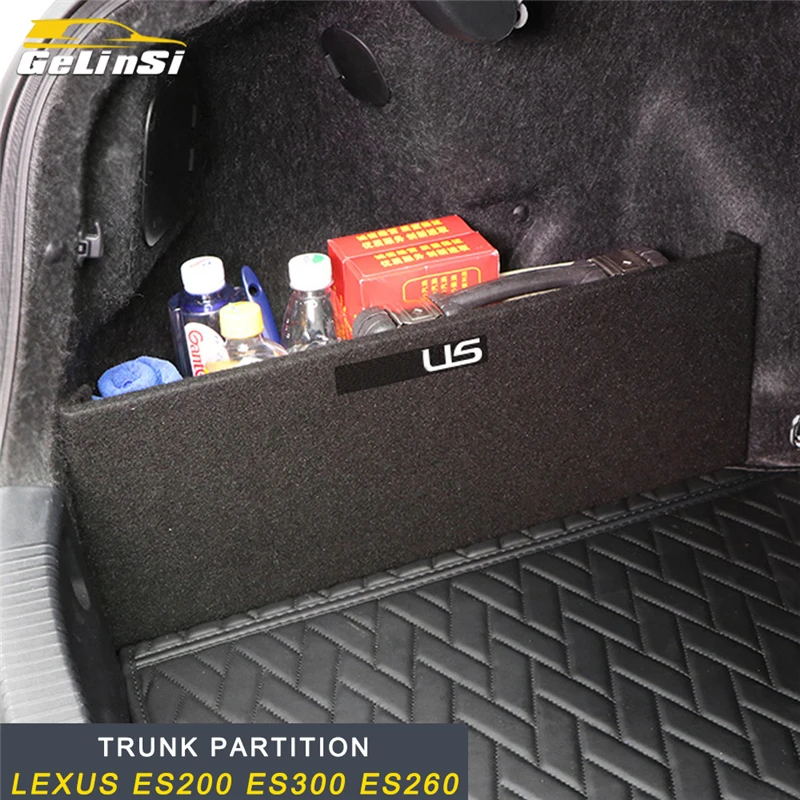 

GELINSI Car Styling Trunk Partition Trim Interior Accessories for Lexus ES 2018 ES200 ES300 ES260