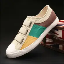 Мужские лоферы на плоской подошве; обувь для вождения; Мужская парусиновая модная дышащая обувь; мужские повседневные кроссовки из парусины вулканизованные туфли; A11-57