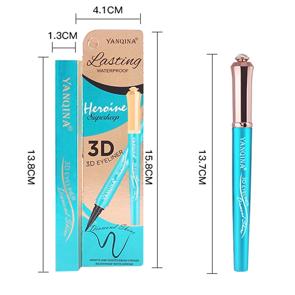 High Quality Matte Perfect Long Lasting Waterproof Liquid Black Eyeliner Pencil Quick Dry Eye Liner Makeup CosmeticsEye Makeup High Quality Matte Perfect Long Lasting Waterproof Liquid Black Eyeliner Pencil Quick Dry Eye Liner Makeup CosmeticsEye Makeup
