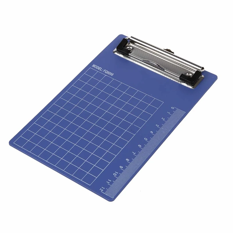 2 шт Pad Клип держатель папка пластиковый буфер обмена синий фиолетовый для бумаги-А6 и А5