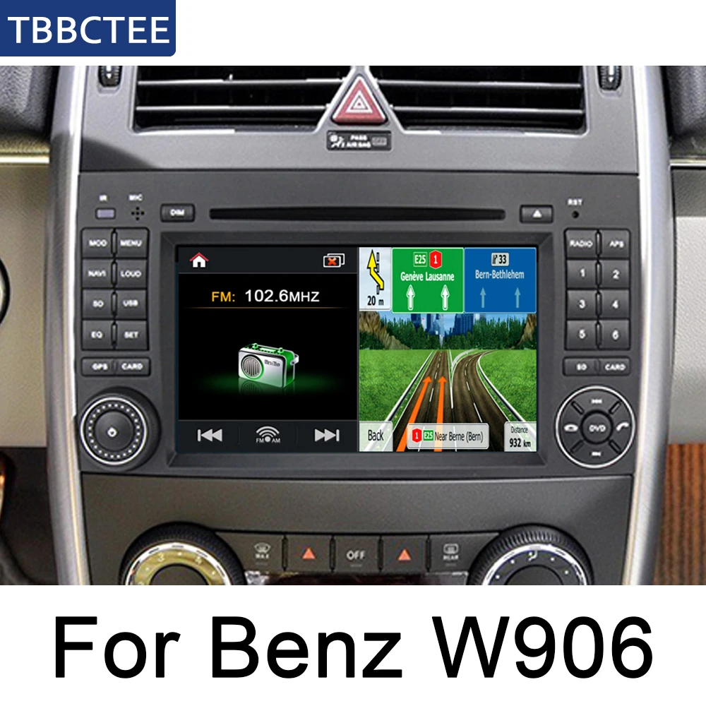 Android для Mercedes Benz W906 2006~ 2012 NTG автомобильный DVD плеер с JPS и навигацией навигация WiFi Bluetooth Mulitmedia система аудио стерео