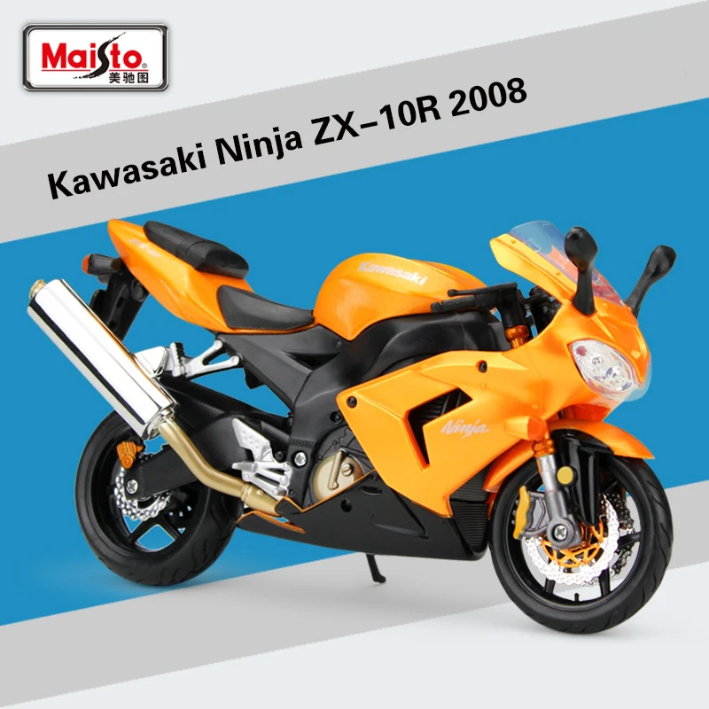 Коллекционная модель мотоцикла Maisto Kawasaki в масштабе 1:12 |