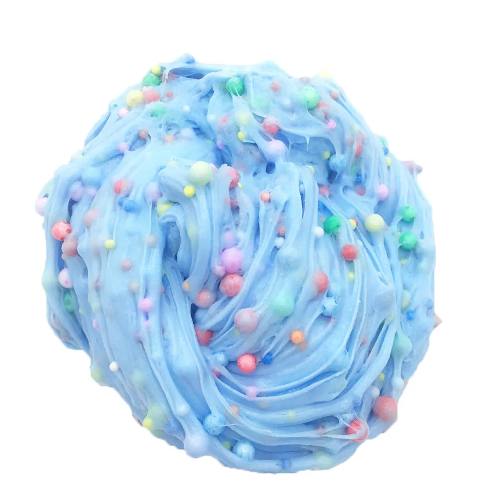 Clay for Slime Fluffy Foam Children Adult Anti-stress Toys Adult office work decompression toys Interesting Novelty Toy #A