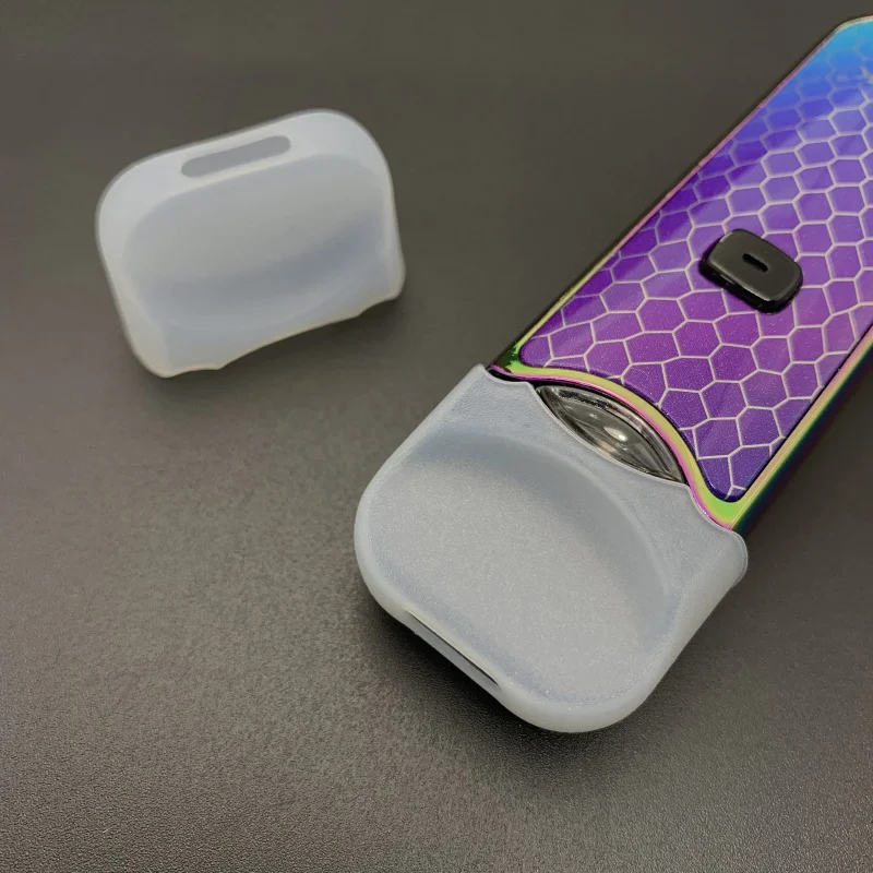 

10pcs Disposable Clean Dustproof Silicon Test Drip Tip cover Cap for Nord Vape Pod Kit
