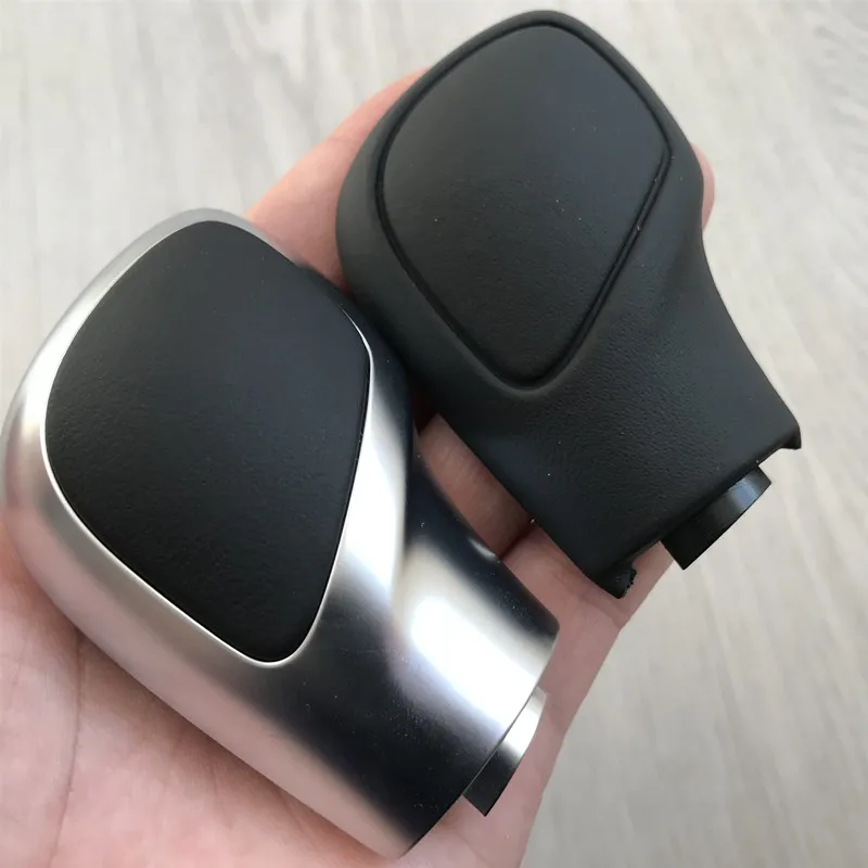 1PCS Chrome Matt With Leather Shift Knob Gear Side Cover DSG <br />Emblem For VW Golf 6 7 R GTI Passat B7 B8 CC R20 Jetta MK6 GLI-in Gear <br />Shift Knob from Automobiles