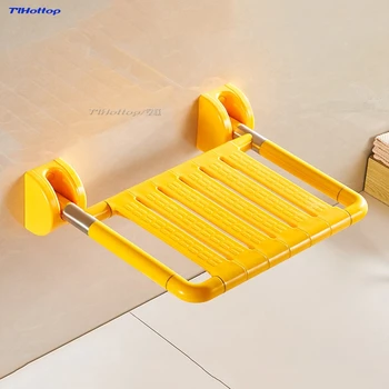 

Tlhottop Fold Up Bath Shower Seat Anti water Relaxation Shower Chair for the elderly safety care YJ-2034