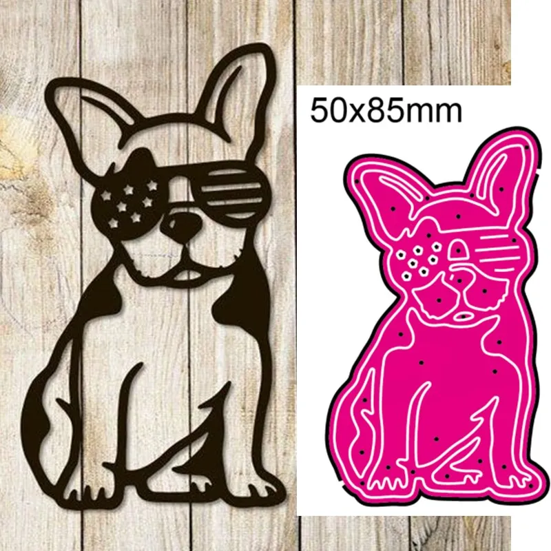 Металлические высекательные штампы животные собаки украшения скрапбукинг