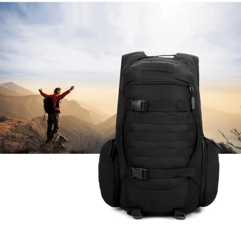 Открытый Тактический Рюкзак Molle, армейский Штурмовой Рюкзак, армейский охотничий походный рюкзак для путешествий, спортивная сумка