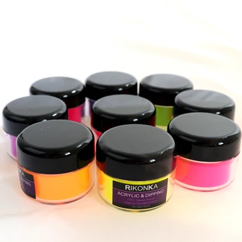 

15g Acrylic Powder Nail Art Carving Crystal Polymer Neon 3D Crystal Dipping Powder For Nails Extend Builder Gel Tips Manicure