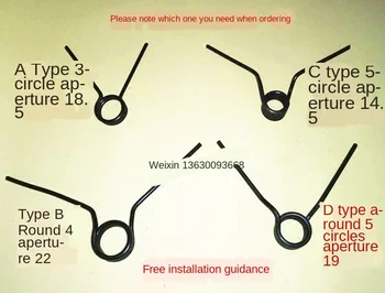 

Tire Skimming Tire Dismantling Machine Accessories Pedal Spring Forward and Reverse Pedal Return Torsion Spring Rotating Spring