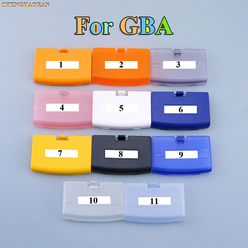 500 шт для GBA чехол крышка батареи чехол задняя крышка двери для nintendo Gameboy Advance консоль запчасти