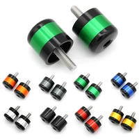 For Kawasaki Ninja 1000 Z1000S/SX Ninja 900 ZZR600 ZX-6R ZX7R ZX9R ZX-10R ZX-14 ZX12R ER5 Handlebar End Cover Grip Bar End Plugs 1