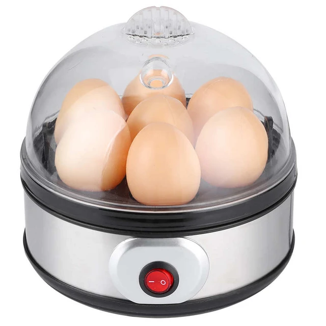 Electric Egg Boiler Steamer 7 Eggs Capacity Breakfast Egg Cooker