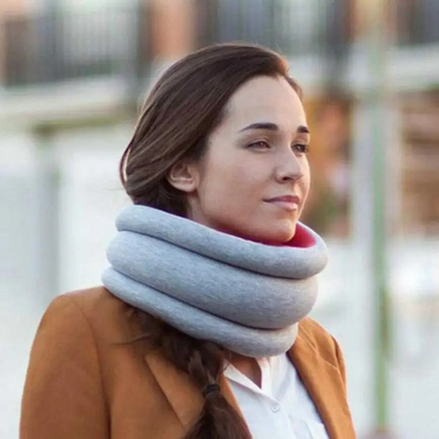 1 шт. Модные мужские/женские сон в путешествиях подушка может отрегулировать для