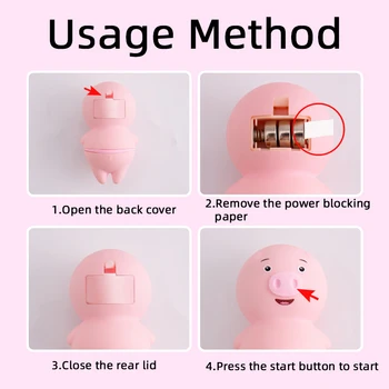 Cute Sexy Pig Licking Sucking Vibrators for Women  Clitoris Vagina Anal Nipple Licks Massage Couple Sex Toy Adult Erotic Machine 6