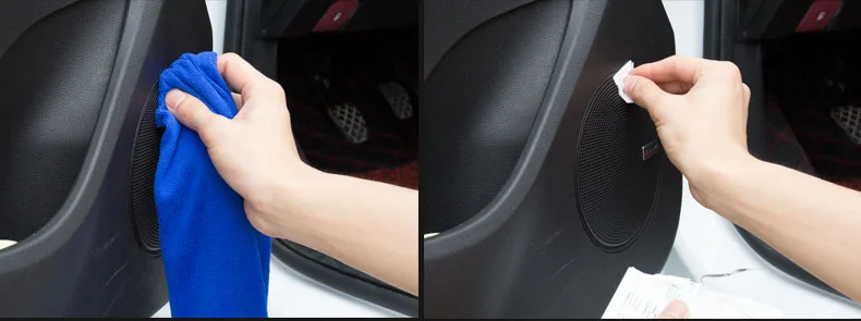 Для Chery ARRIZO5 ARRIZO 5 Автомобильная дверь аудио кольцевой динамик из нержавеющей стали Декоративная рамка двери аудио декоративные блестки