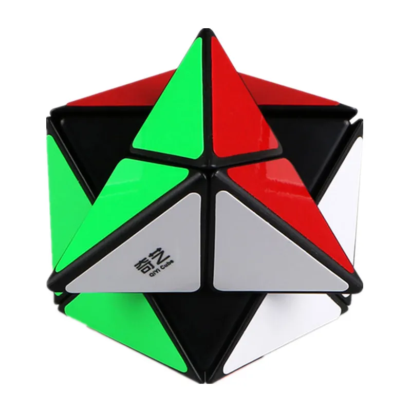 Qiyi X-shape d 2x2 Magic Cube twist Puzzle Профессиональный 2x2x2 X форма кубик mofangge головоломка образовательная Cubo Magico Классические игрушки