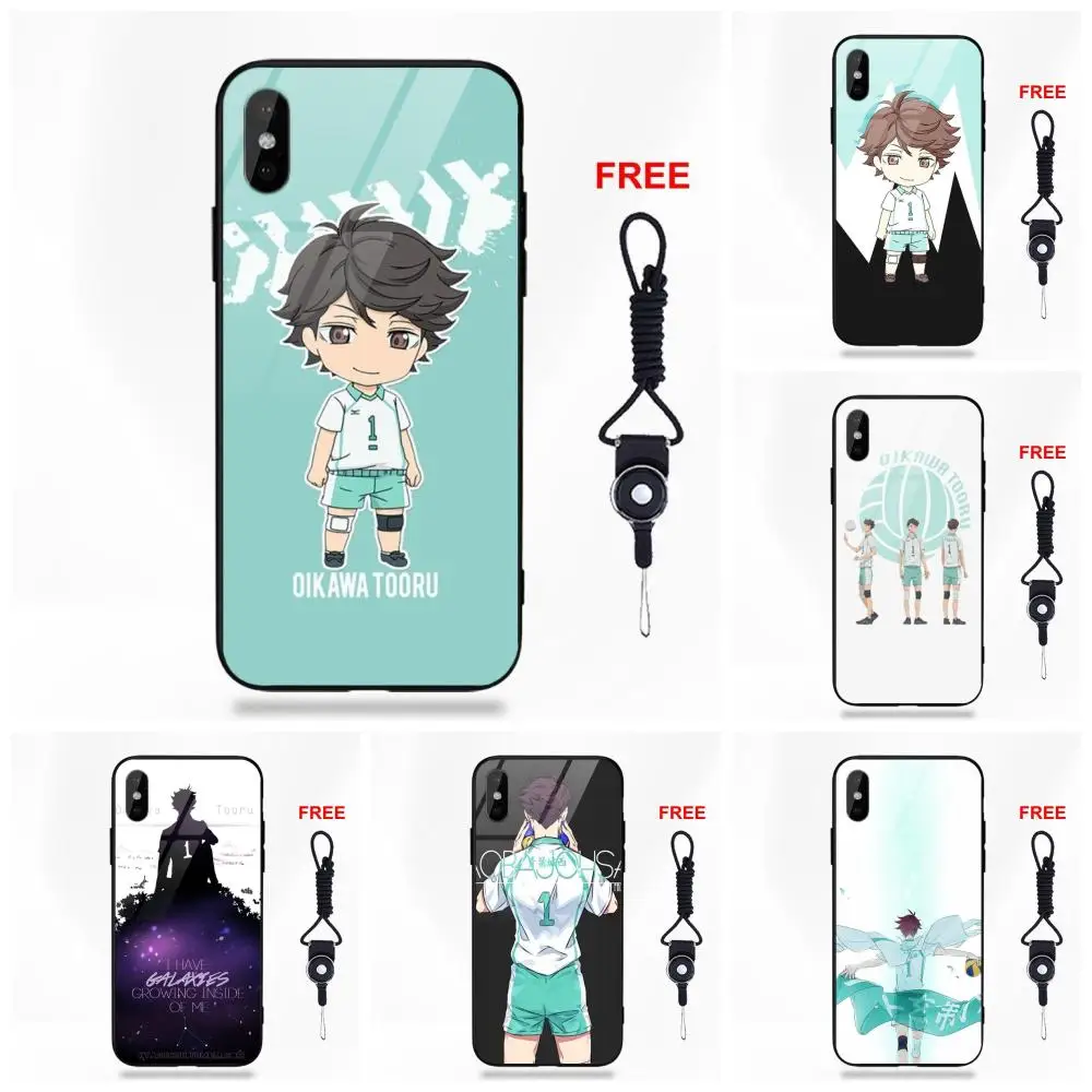 Мультфильм Oikawa Tooru Haikyuu для Galaxy S8 S9 Plus для huawei Honor 7X P20 Lite mate 10 Pro Redmi 5 Note 5A 6 закаленное стекло