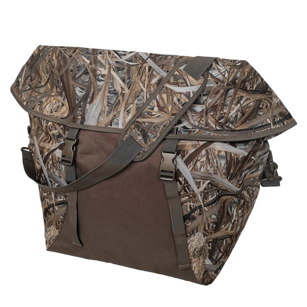 Waders Bag for Fishing and Hunting, Wader Storage Carrier Case Tote with Shoulder Strap and Ground Sheet, Camo