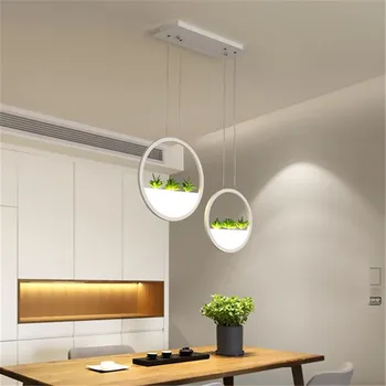 

Modern Pendant Chandelier Lighting for Office Dining Room Kitchen Bedside Home Decor Lustre LED Light Black Chandelier LED Bulbs