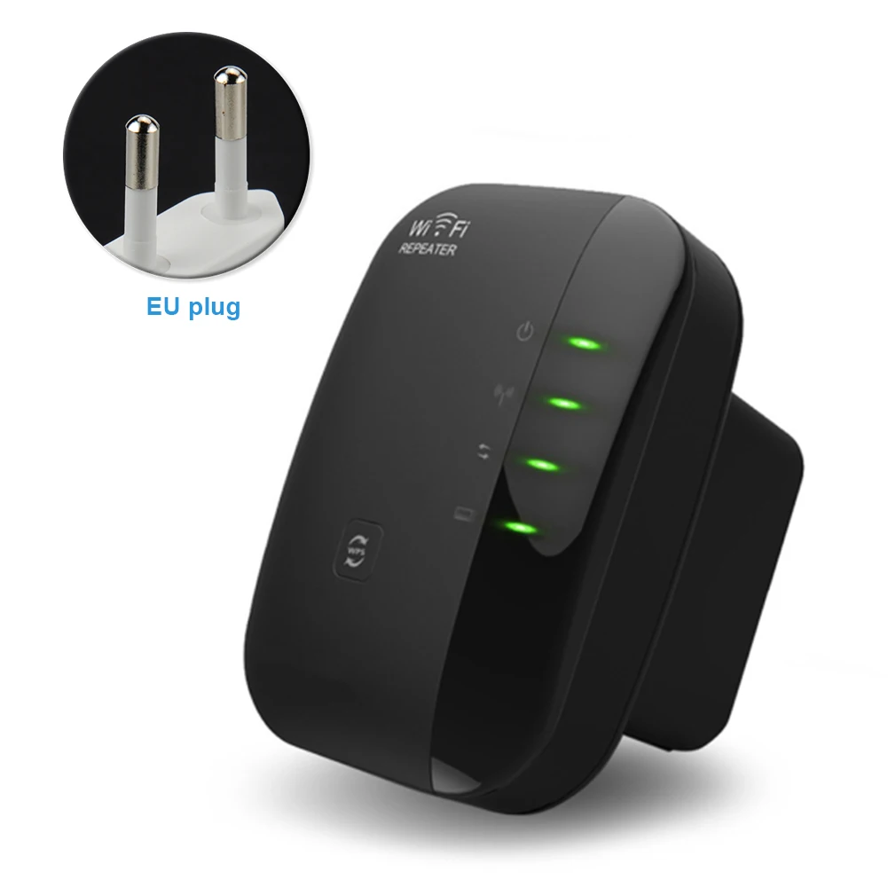 Internet Range Extender 300Mbps Home Office Ethernet Port Reliable High Speed Signal Booster Plug Mini Amplifier WIFI Repeater - Цвет: Plug EU