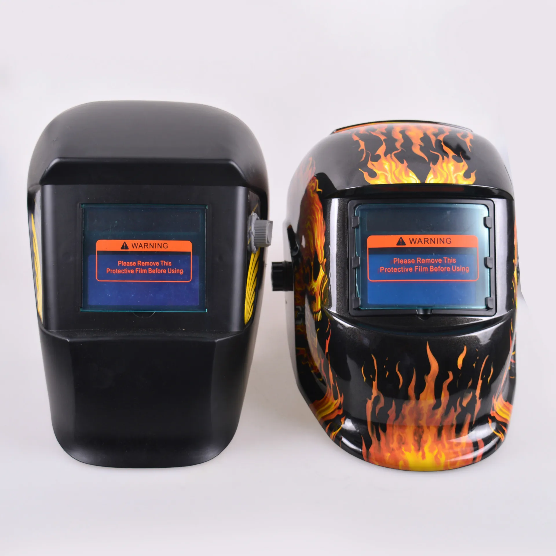 

Homegrown Fully Automatic Variable Light Solar Welder's Helmet Argon Arc Welding Color Changing Lens Flower Stickers Mask