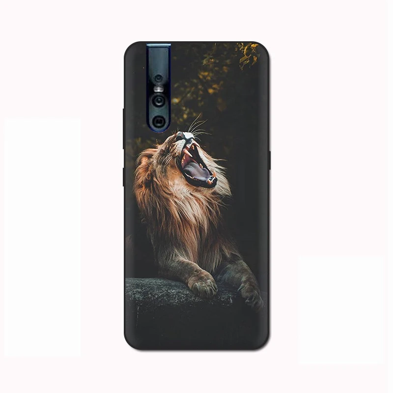 B7 Тигра чехол для телефона из силикона Крышка для Vivo Y53 Y55 Y81 V5 V7 V9 V11 V15 Pro Y17 Y69 Y71 Y91 Y93 Y66 X9 - Цвет: B7