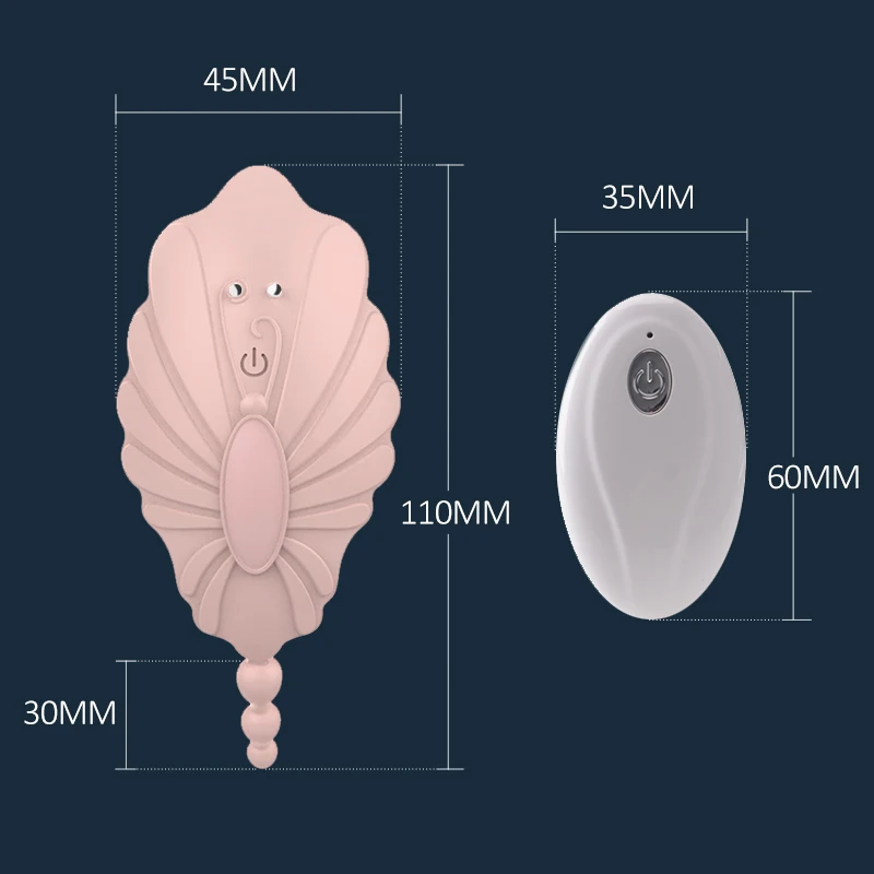 10 скоростной массажер для тела бабочка Удаленная Вагина Вибрация Стимуляция